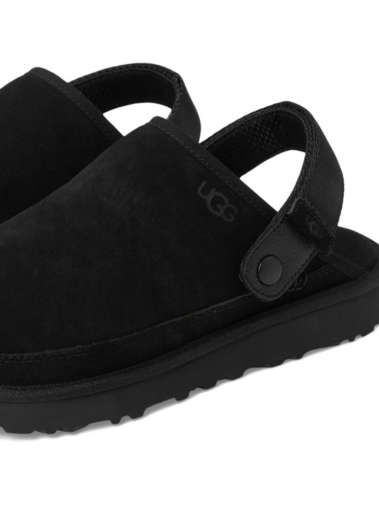 Ugg Black Suede Goldencoast Men's 10 or Women's 12 - Picture 2 of 13